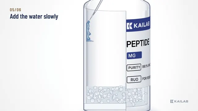 Step 5: Add the water slowly